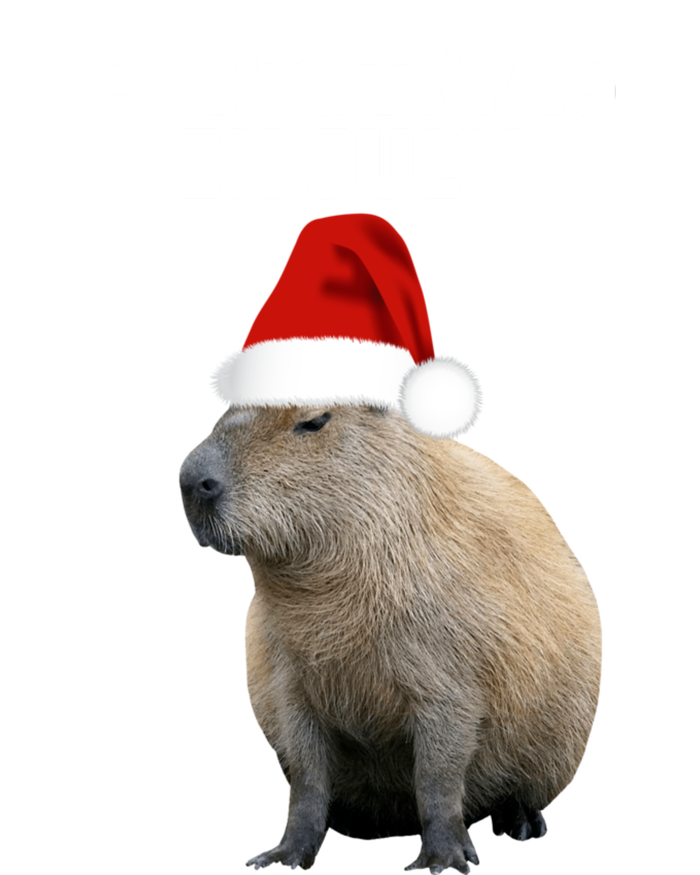 Christmas In July Capybara Ok I Pull Up V-Neck T-Shirt