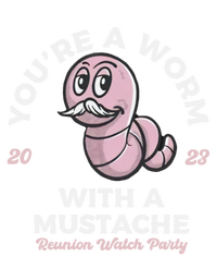 Youre A Worm With A Mustache Toddler Long Sleeve Shirt