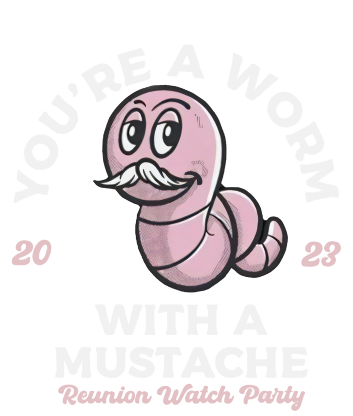 Youre A Worm With A Mustache Toddler Long Sleeve Shirt