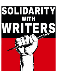 Solidarity With Writers Guild Of America On Strike Full Zip Hoodie