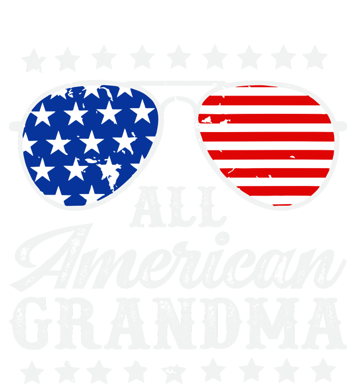 All American Grandma 4th Of July Family Matching Sunglasses Mothers Day Sustainable Beanie