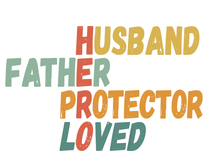 Father's Day Husband Father Protector Hero Loved - Dad Ladies Long Sleeve Shirt