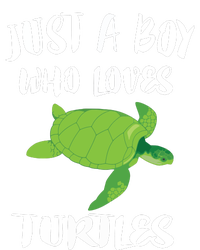 Just A Boy Who Loves Sea Turtles Ocean Animal Gift T-Shirt