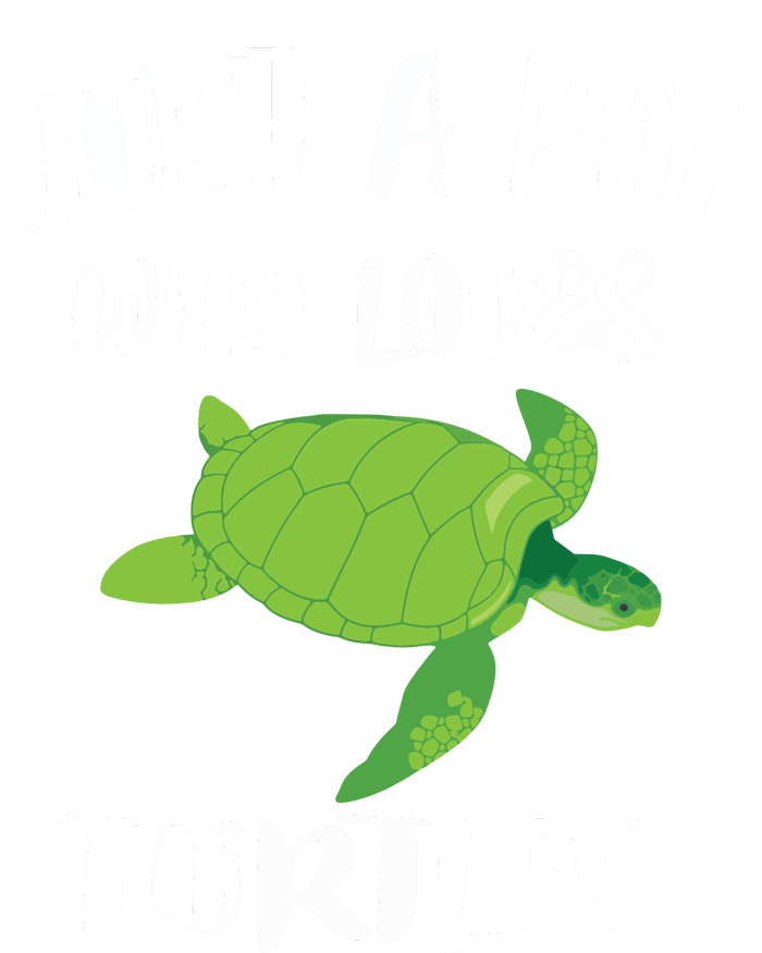 Just A Boy Who Loves Sea Turtles Ocean Animal Gift T-Shirt