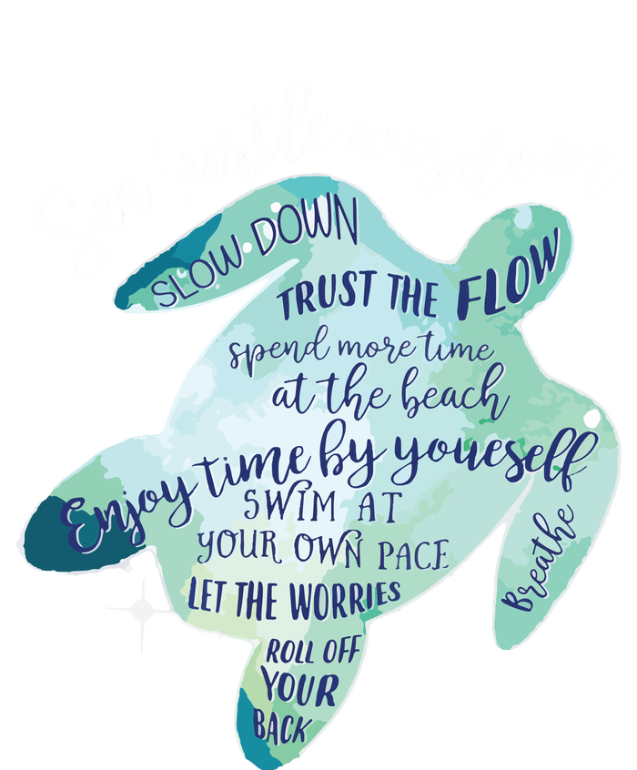 Sea Turtle For Women Wisdom Turtle Turtle Beach T-Shirt