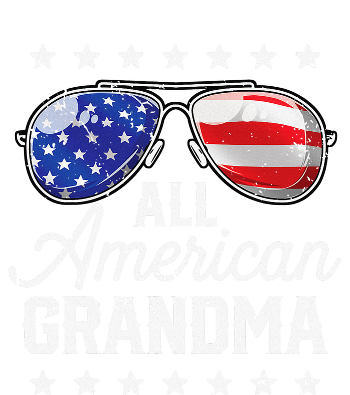 All American Grandma 4th of July Family Matching Sunglasses T-Shirt