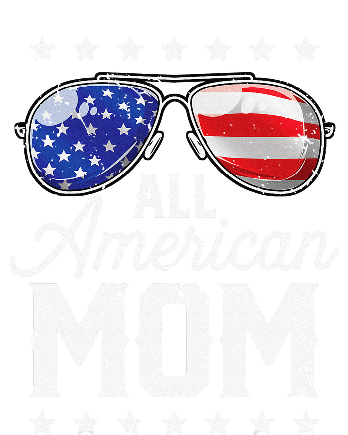 All American Mom 4th of July Mother's Day Sunglasses Family Tall Long Sleeve T-Shirt