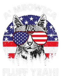 A'meowica Fluff Yeah Patriotic American 4th Of July Mousepad