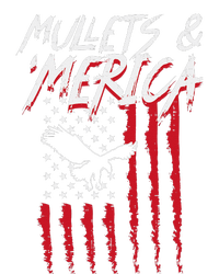 Mullets Merica Eagle US American Flag 4th Of July Patriotic T-Shirt