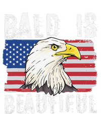 Bald Is Beautiful 4th of July Independence Day Bald Eagle T-Shirt