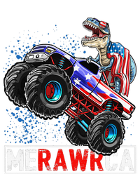 Merica Dinosaur Monster Truck 4th of July American Flag Coaster