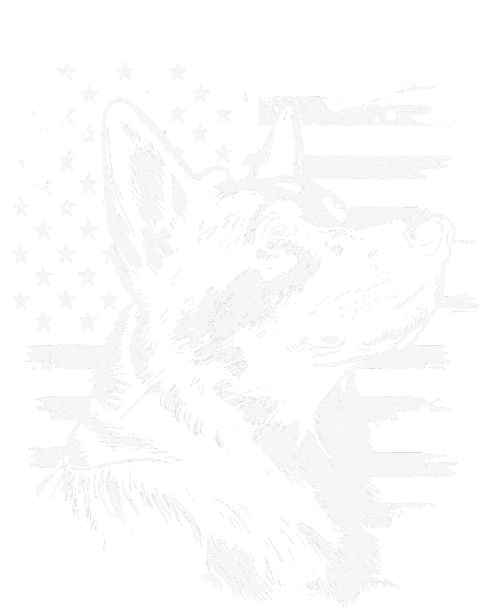 Patriotic German Shepherd AMERICAN FLAG 4th Of July Gifts T-Shirt