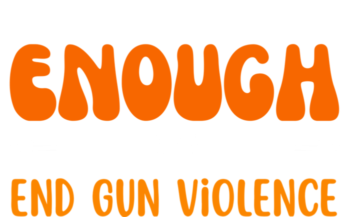 Wear Orange Peace Sign Enough End Gun Violence Premium T-Shirt