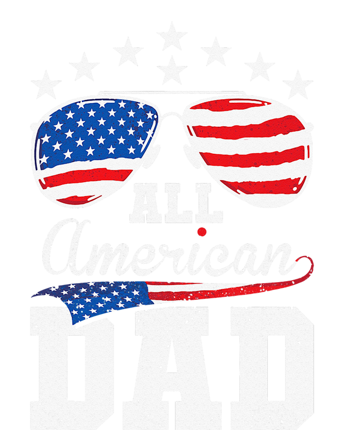 All American Dad 4th of July Matching Family T-Shirt