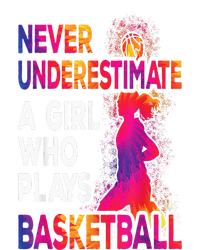 Never Underestimate A Girl Who Plays Basketball T-Shirt