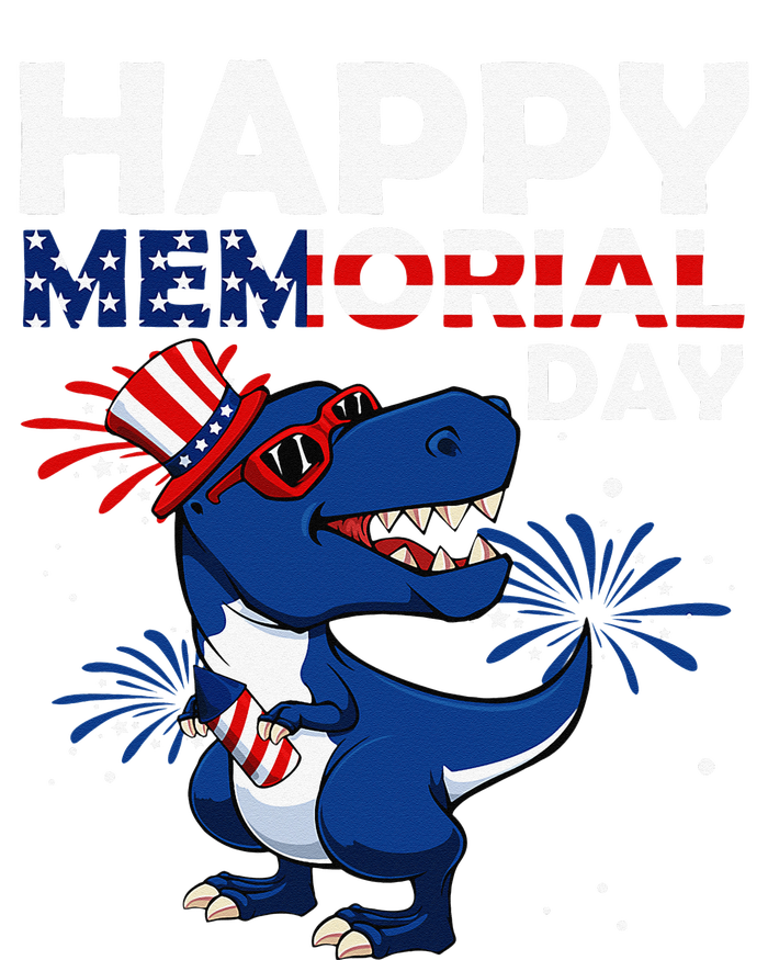 Happy Memorial Day 4th Of July Dinosaur American Flag Hat Sweatshirt Cinch Pack Bag