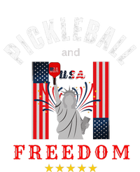 Pickleball GiftFunny Pickleball Pickleball And Freedom T-Shirt