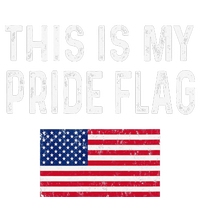 This Is My Pride Flag USA Patriotic American US For July 4th Bumper Sticker