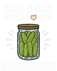 Fun Pickle Team Just A Who Loves Cucumbers Gift Long Sleeve Shirt