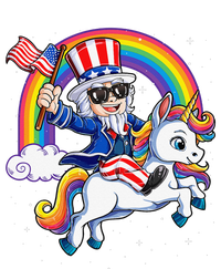 Unicorn Uncle Sam 4th of July Mericorn  USA Flag Tall Hoodie