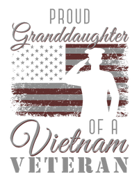 USA Flag Soldier Proud Granddaughter Of A Vietnam Veteran Youth Performance Sprint T-Shirt