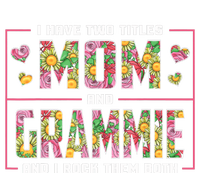 I Have Two Titles Mom And Grammie Gifts Grammie Mothers Day Snapback Five-Panel Rope Hat