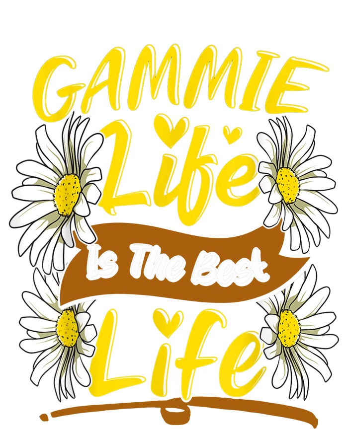 Gammie Life Is The Best Life Cute Gammie Mothers Day Gifts Women's Tri-Blend 3/4-Sleeve Raglan Shirt