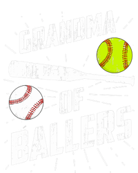 Grandma Of Ballers Funny Baseball Softball Mothers Day Gift T-Shirt