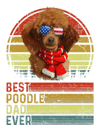 Dog Vintage Best Poodle Dad Ever Father Day Puppy Dog Dad Button