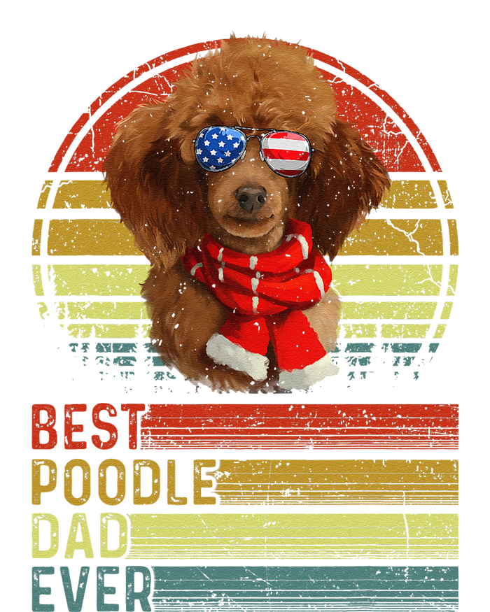 Dog Vintage Best Poodle Dad Ever Father Day Puppy Dog Dad Button