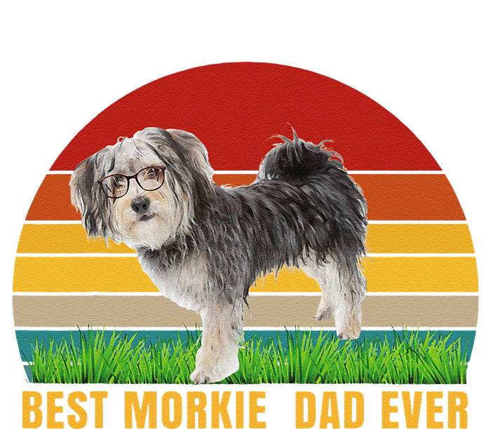 Best Morkie Dad Ever Dog For Papa Gift Sustainable Beanie