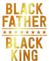 Black Father Black King Fathers Day Dope Dad Husband T-Shirt