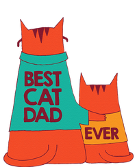 Best Cat Dad Ever Kitty Cat Meow Pet Animal Father Day T-Shirt