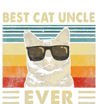 Best Cat Uncle Ever Vintage Retro Cat Dad Father Day Yupoong Adult 5-Panel Trucker Hat