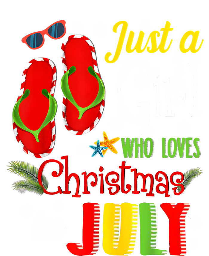 Just A Girl Who Loves Christmas In July Summer Vacation Gift Impact Tech Backpack