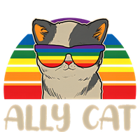 LGBT Ally Cat Pride Cat LGBT Support Equal Rights LGBTQ Pride Month Valucap Bio-Washed Visor