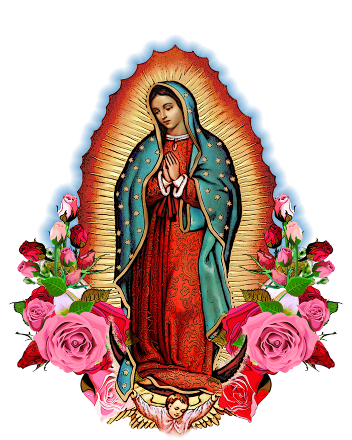 Our Lady Of Guadalupe Saint Virgin Mary Funny Gift Premium T-Shirt