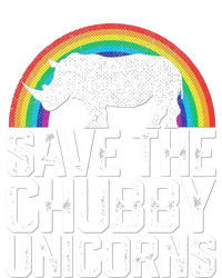 Save The Chubby Unicorns Rainbow Rhinoceros Rhino Gift T-Shirt