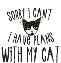 Sorry I Cant I Have Plans With My Cat Gift T-Shirt