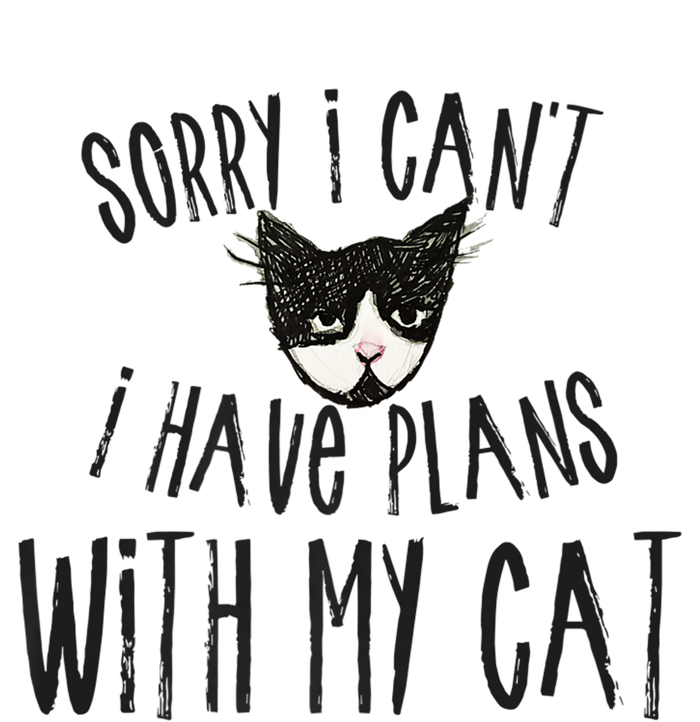 Sorry I Cant I Have Plans With My Cat Gift T-Shirt