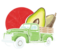 Sweet Retro Farm Truck Vintage Avocado Lover Graphic Meaningful Gift Women's V-Neck T-Shirt