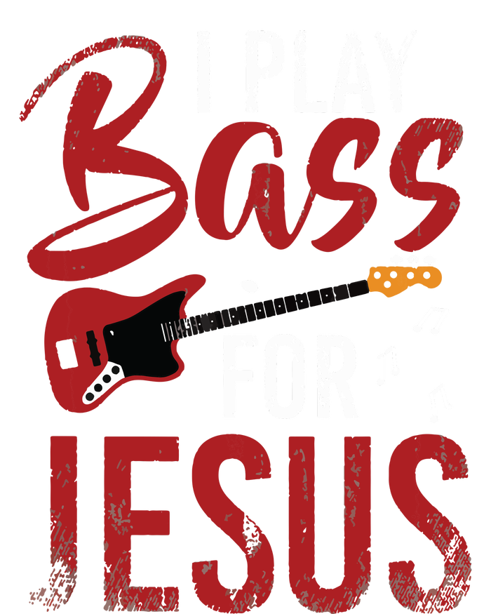 Christian Bassist Bass Player Jesus Bass Guitar T-Shirt