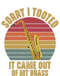 Sorry I Tooted Saxophone Player Saxophonist Marching Band Hoodie