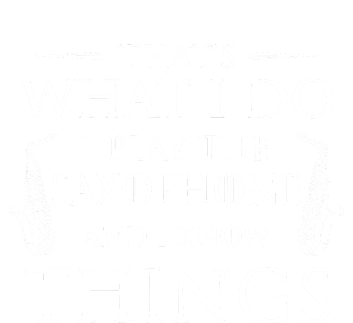 Thats What I Do I Play The Saxophone Saxophonist Jazz Toddler Zip Fleece Hoodie