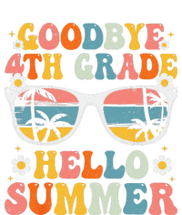 Goodbye 4th Grade Hello Summer Groovy Fourth Grade Graduate T-Shirt