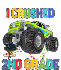 I Crushed 2nd Grade Funny Monster Truck Graduation Gifts Grommeted Golf Towel