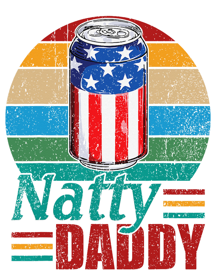 Natty Daddy Funny Dad Bob Beer Drinker Father's Day Coaster