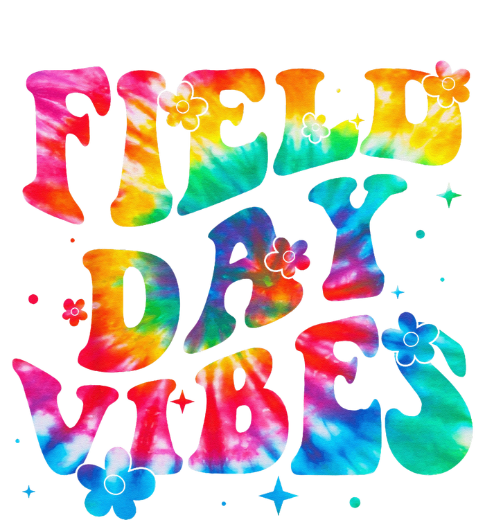 Tie Dye Field Day Vibes Last Day Of School Field Day Teacher Kids T-Shirt