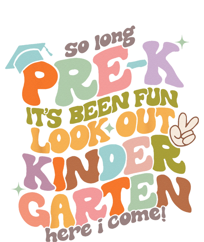 Groovy So Long Prek Look Out Kindergarten Back to School T-Shirt