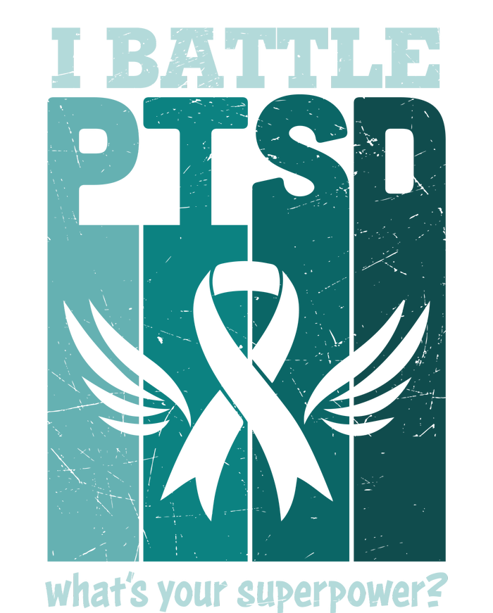 PTSD Awareness I Battle PTSD Support Love Tank Top